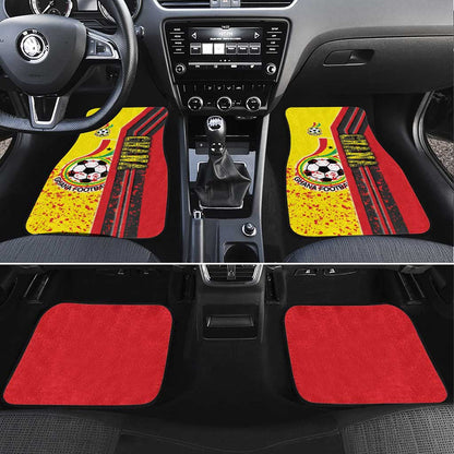Ghana Soccer Car Mats Black Stars Football - Road To Champion