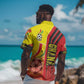 Ghana Soccer Hawaiian Shirt Black Stars Football - Road To Champion