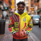 Ghana Soccer Hoodie Black Stars Football - Road To Champion