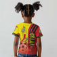 Ghana Soccer Kid T shirt Black Stars Football - Road To Champion