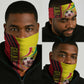 Ghana Soccer Neck Gaiter Black Stars Football - Road To Champion DT03