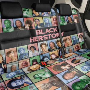 Afro Black Herstory Back Car Seat Cover African Women History