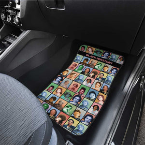 Afro Black Herstory Car Mats African Women History