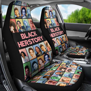 Afro Black Herstory Car Seat Cover African Women History