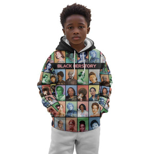 Afro Black Herstory Kid Hoodie African Women History