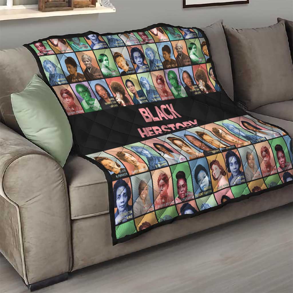 Afro Black Herstory Quilt African Women History