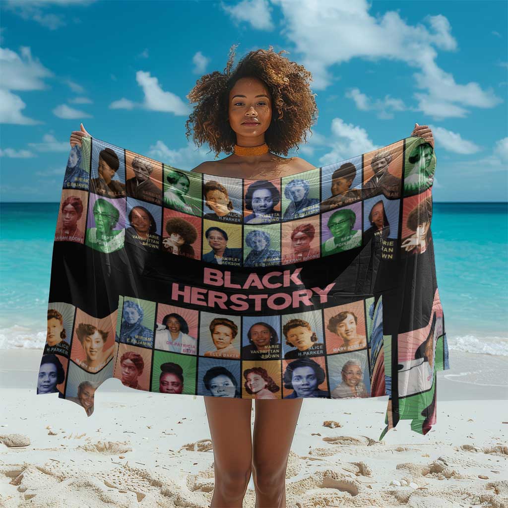 Afro Black Herstory Sarong African Women History