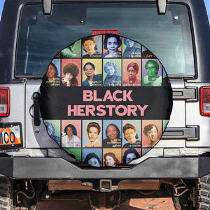 Afro Black Herstory Spare Tire Cover African Women History