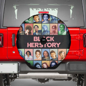 Afro Black Herstory Spare Tire Cover African Women History