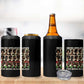 Never Apologize for Being Black 4 in 1 Can Cooler Tumbler African Pride
