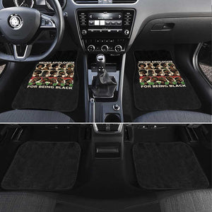 Never Apologize for Being Black Car Mats African Pride