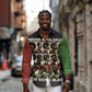 Never Apologize for Being Black Long Sleeve Button Shirt African Pride
