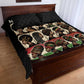 Never Apologize for Being Black Quilt Bed Set African Pride