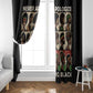 Never Apologize for Being Black Window Curtain African Pride