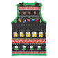 Ho Ho Ho Hold My Beer Santa Afro Basketball Jersey Christmas Beer DT03