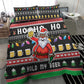 Ho Ho Ho Hold My Beer Santa Afro Bedding Set Christmas Beer