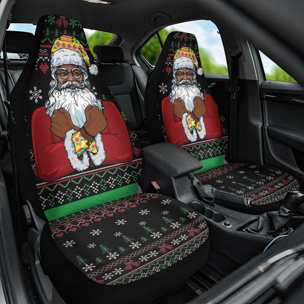 Santa Claus African Christmas Car Seat Cover Traditional Costume