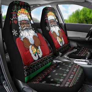 Santa Claus African Christmas Car Seat Cover Traditional Costume