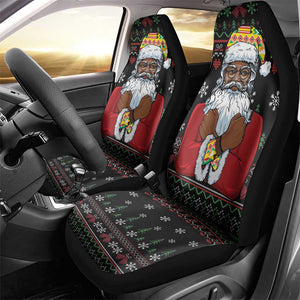 Santa Claus African Christmas Car Seat Cover Traditional Costume