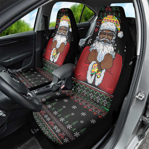 Santa Claus African Christmas Car Seat Cover Traditional Costume