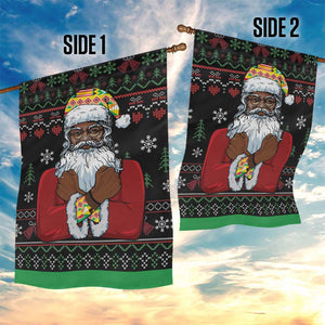 Santa Claus African Christmas Garden Flag Traditional Costume