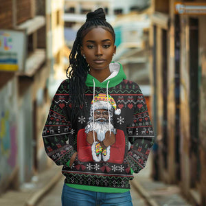 Santa Claus African Christmas Hoodie Traditional Costume