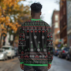 Santa Claus African Christmas Long Sleeve Shirt Traditional Costume