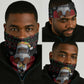 Santa Claus African Christmas Neck Gaiter Traditional Costume DT03