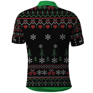 Santa Claus African Christmas Polo Shirt Traditional Costume