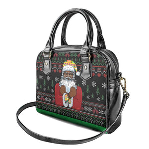 Santa Claus African Christmas Shoulder Handbag Traditional Costume