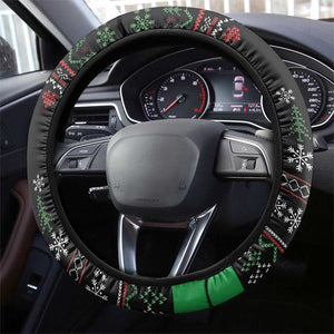 Santa Claus African Christmas Steering Wheel Cover Traditional Costume