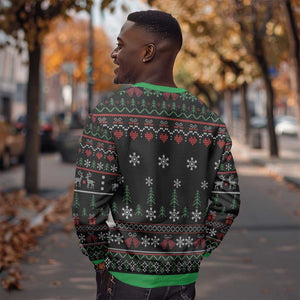 Santa Claus African Christmas Sweatshirt Traditional Costume