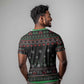 Santa Claus African Christmas T shirt Traditional Costume