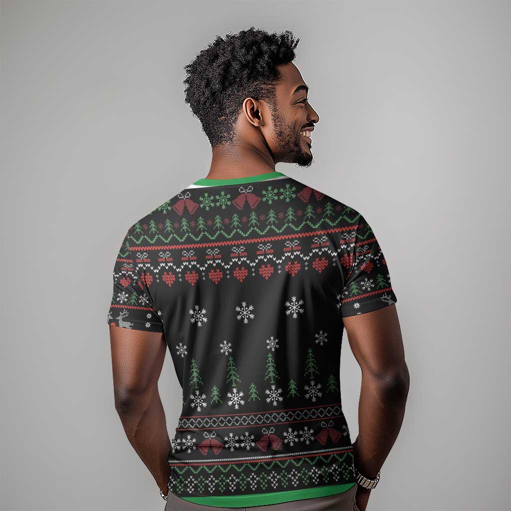 Santa Claus African Christmas T shirt Traditional Costume
