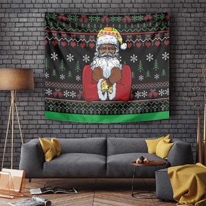 Santa Claus African Christmas Tapestry Traditional Costume