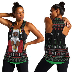 Santa Claus African Christmas Women Racerback Tank Traditional Costume