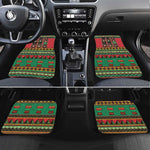 Black Nutcrackers Car Mats Afro Christmas