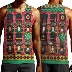 Black Nutcrackers Men Tank Top Afro Christmas