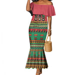 Black Nutcrackers Mermaid Dress Afro Christmas