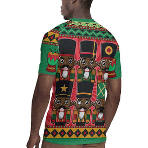 Black Nutcrackers Rugby Jersey Afro Christmas