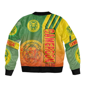 Cameroon Soccer Bomber Jacket Indomitable Lions Football - Road To Champion