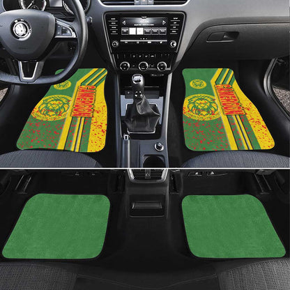Cameroon Soccer Car Mats Indomitable Lions Football - Road To Champion
