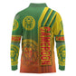 Cameroon Soccer Long Sleeve Polo Shirt Indomitable Lions Football - Road To Champion