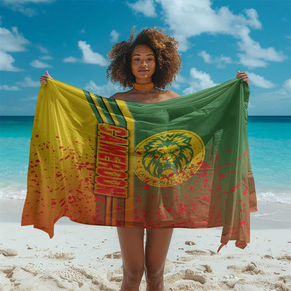 Cameroon Soccer Sarong Indomitable Lions Football - Road To Champion