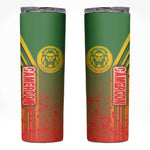 Cameroon Soccer Skinny Tumbler Indomitable Lions Football - Road To Champion