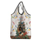 Never Underestimate A Girl Who Loves Reading Books Grocery Bag African Book Lovers