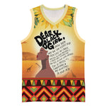Dear Black Girl Basketball Jersey African Pride Black Women DT04