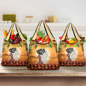 Dear Black Girl Grocery Bag African Pride Black Women