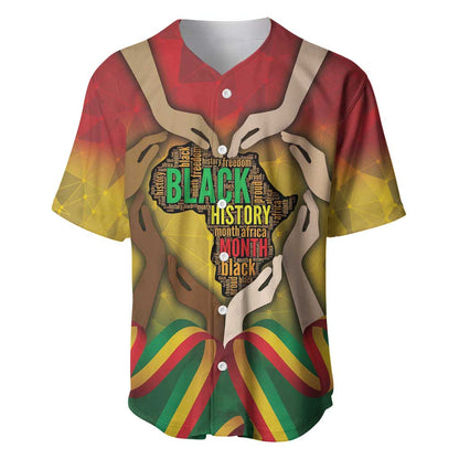 Black History Month Baseball Jersey I Am Black