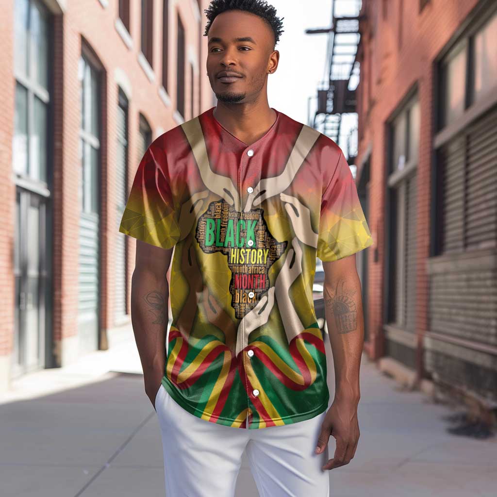Black History Month Baseball Jersey I Am Black